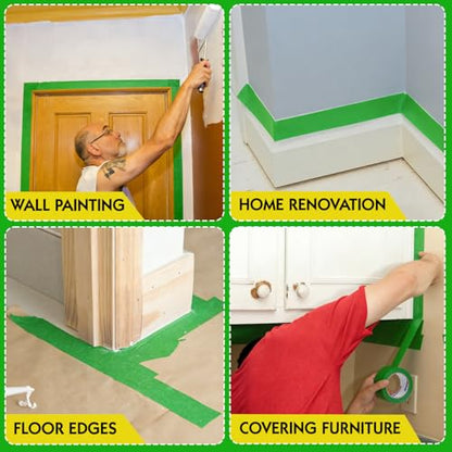 4 Rolls Painters Tape 2 inch Wide