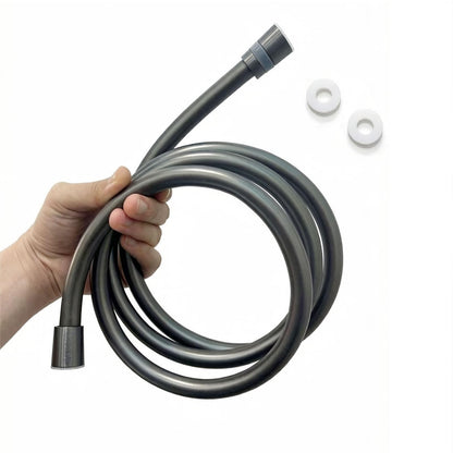 4 Layer 71'' Shower Hose (Gray / 71 Inches)
