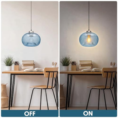 Glass Pendant Lights Kitchen Island Modern