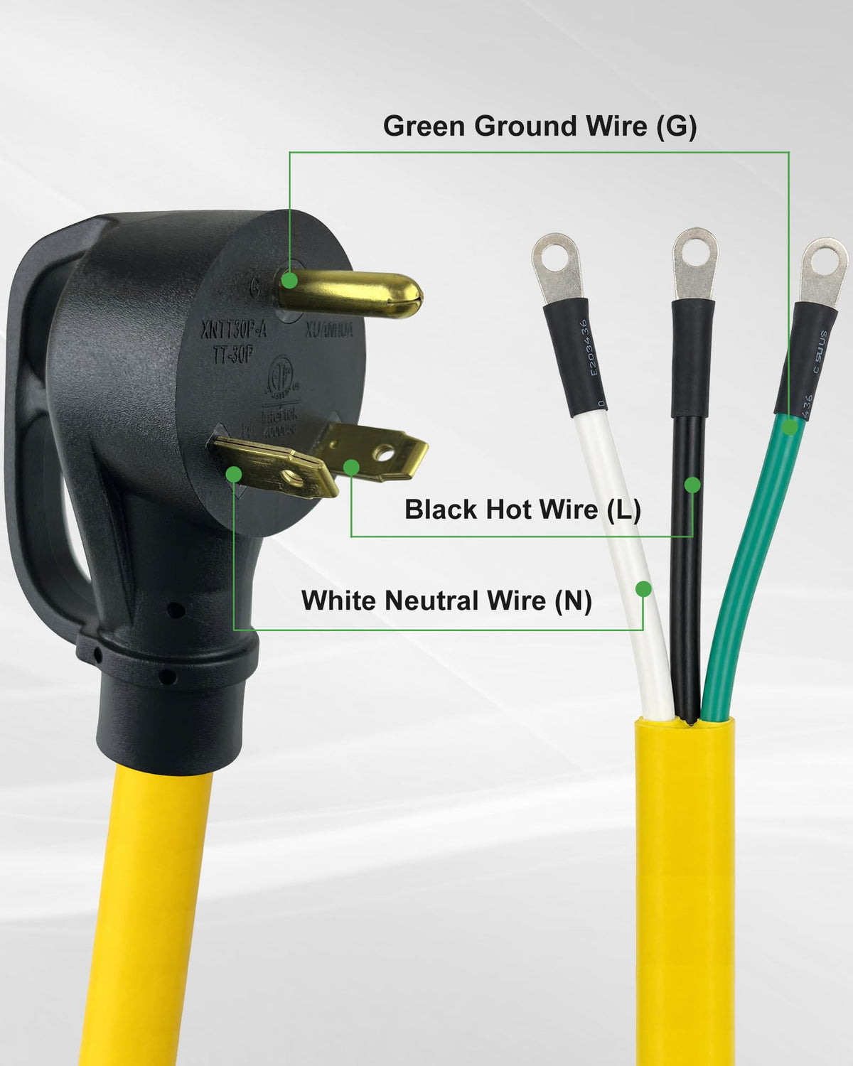 25FT 10 3 AWG NEMA TT (25FT)