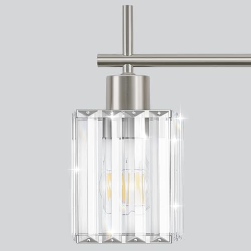 Crystal Bathroom Light Fixtures