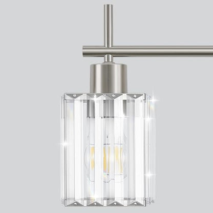 Crystal Bathroom Light Fixtures