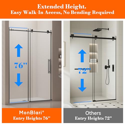 Frameless Double Sliding Shower Door