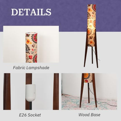 Mid Century Tripod Floor Lamp MF20130