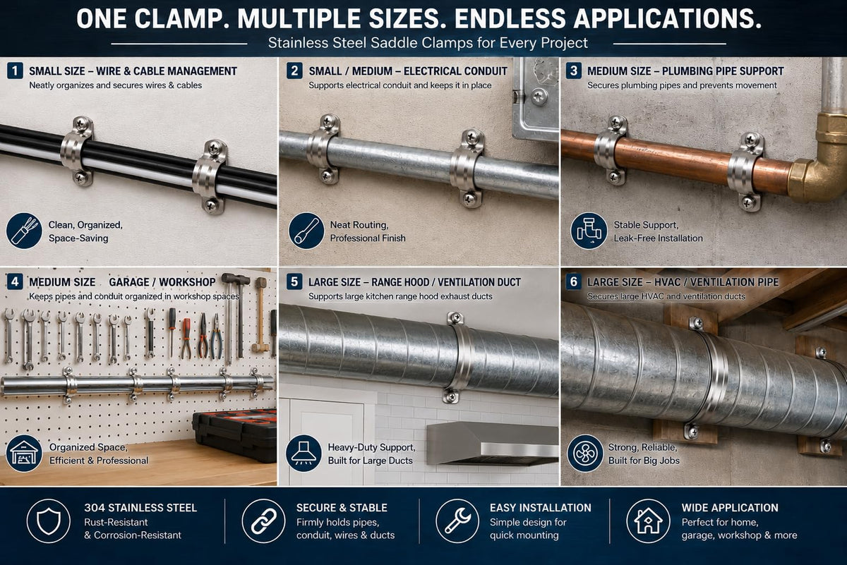 304 Stainless Steel Two (1-5/8 Inch)