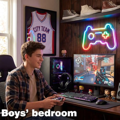RGB Color Changing Gamepad Neon Sign