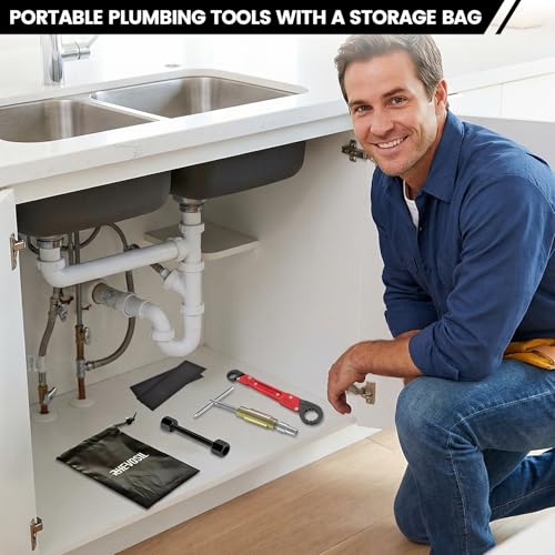6 Pcs Plumbing Tools Kit