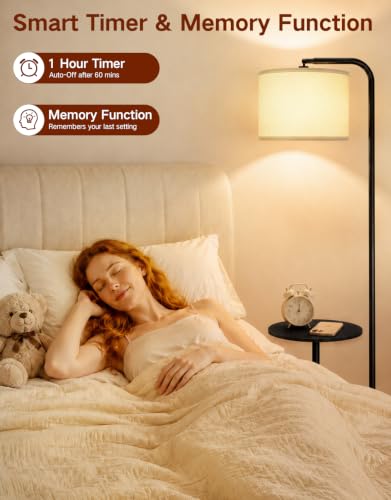Floor Lamp with Table