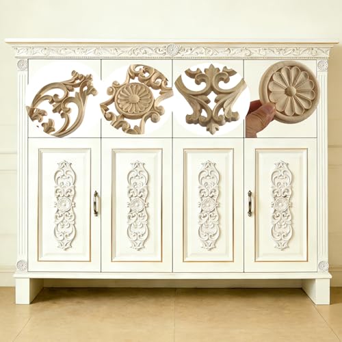 Wooden Carved Onlays Appliques