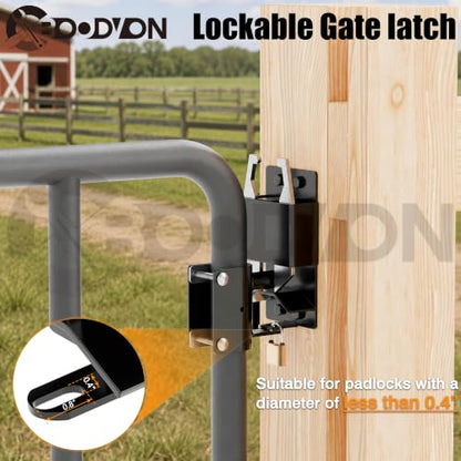 2 Way Heavy Duty Lockable Gate Latch