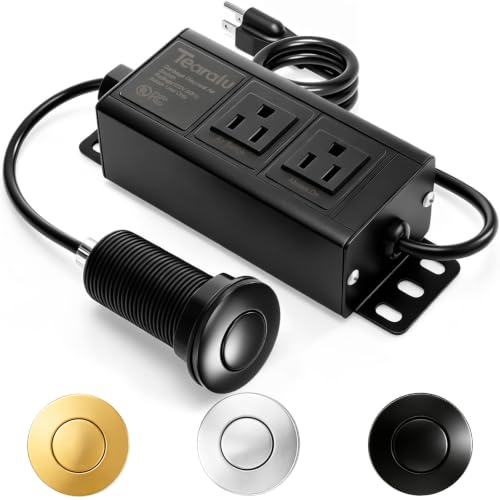 Garbage Disposal Air Switch Kit Dual Outlet