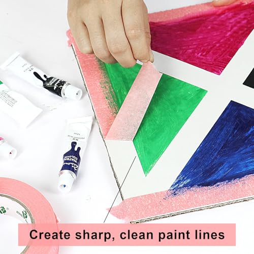 Pink Painters Tape 0.94 Inch (Pink)