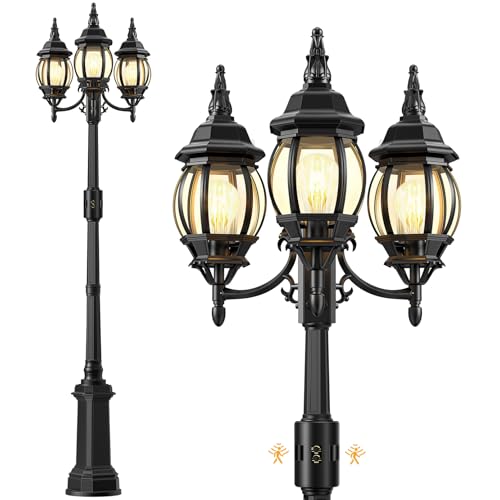 Motion Sensor Outdoor Post Lights