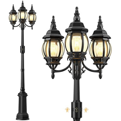 Motion Sensor Outdoor Post Lights