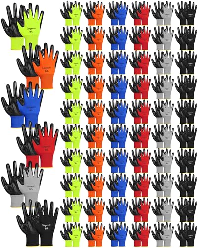 Pairs PU Coated Work Gloves Bulk