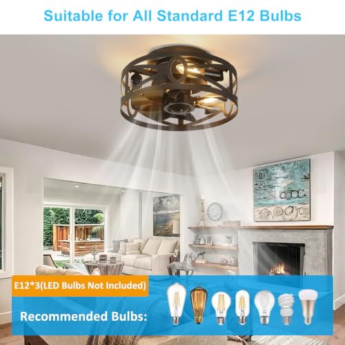 Flush Mount Ceiling Fan