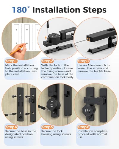 Barn Door Lock