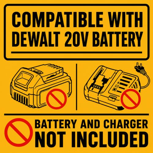 240W Power Inverter Pure Sine Wave Compatible with Dewalt 20V