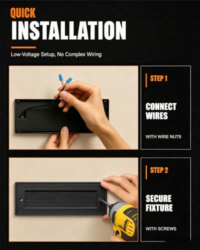 9 Inch Low Voltage Step Lights