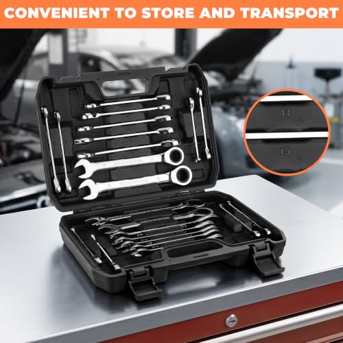 Ratcheting Wrench Set