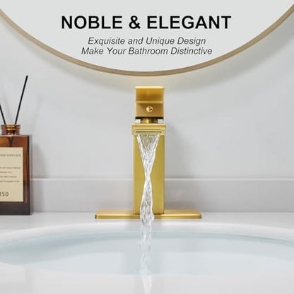 Bathroom Faucets 1 & 3 Hole Vanity Faucet with Drain