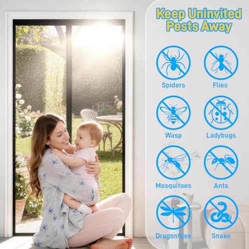 Magnetic Screen Door Mesh