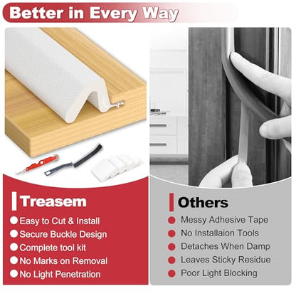 40FT Kerf Weather Stripping Door Seal Kit with Roller Tool