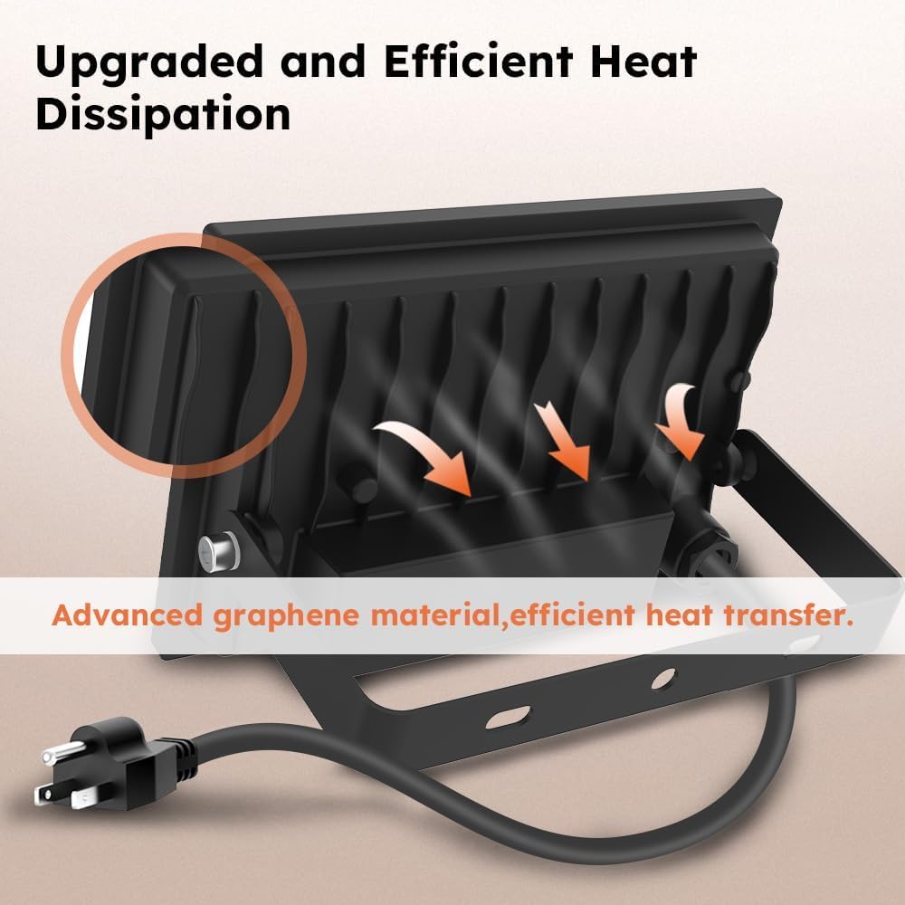 LED Flood Lights Outdoor 50W (50W 1-Pack)