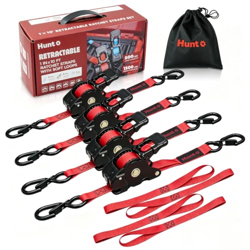 Retractable Ratchet Straps