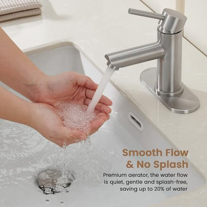 Bathroom Sink Faucet Single Handle