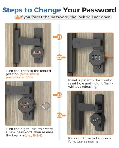 Barn Door Lock
