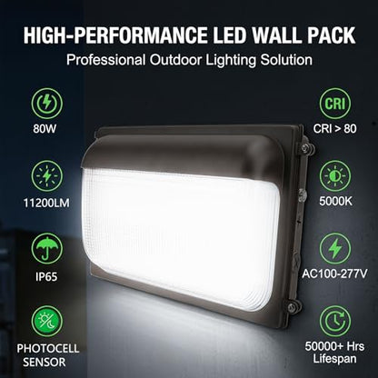 Dimmable LED Wall Pac Light