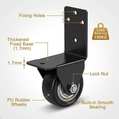 4Pack Caster Wheel for Luggage