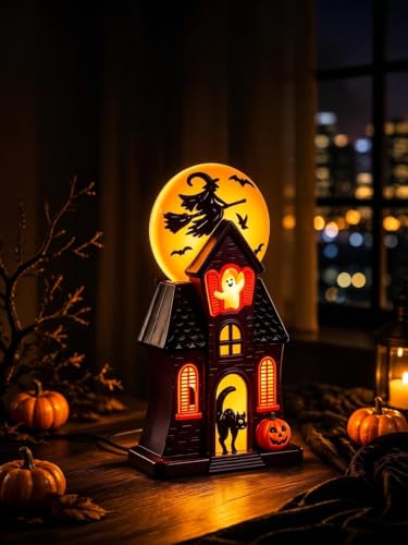 Handmade Halloween Painted Lamp