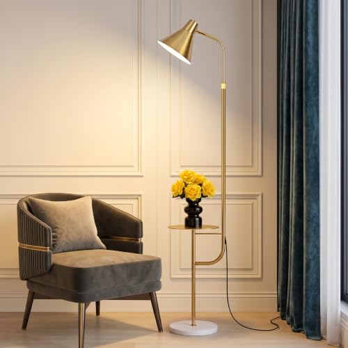 Living Room Floor lamp with Coffee Table