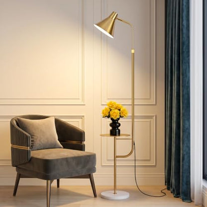 Living Room Floor lamp with Coffee Table