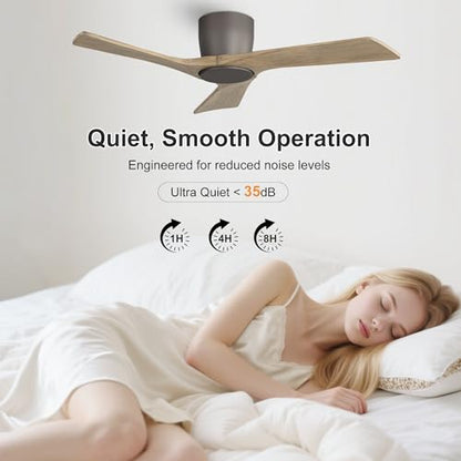 42 Inch Ceiling Fan without Light (Charcoal Gray/Driftwood / 42")