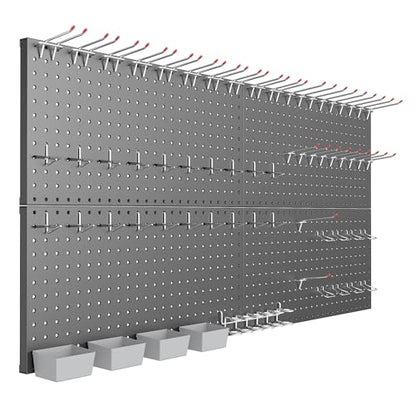 Garage Tools Organizer Boards Kit with Hooks