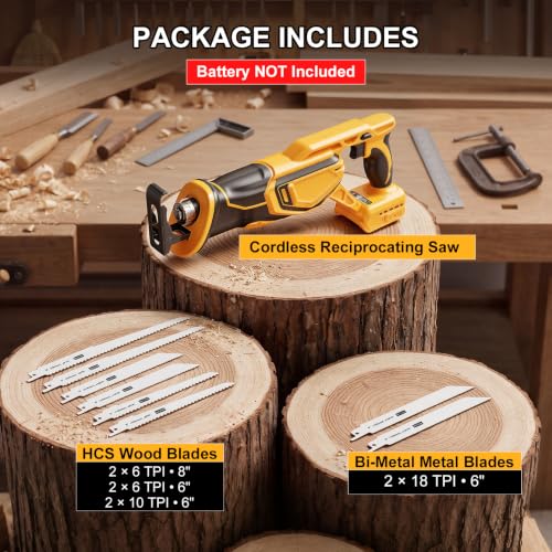Brushless Cordless Reciprocating Saw