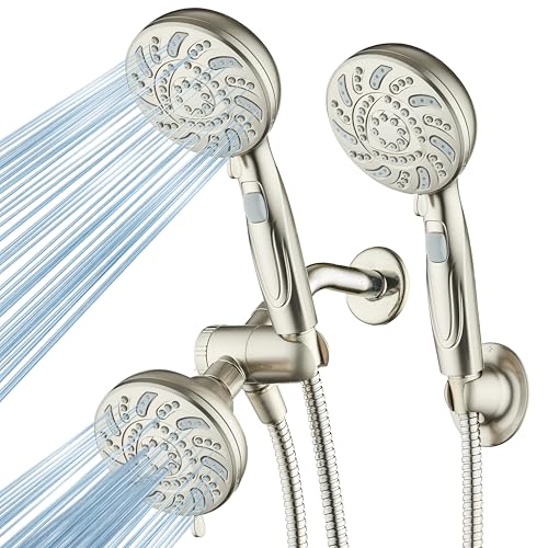 High Pressure Dual Shower Head Combo