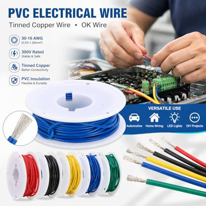 30 AWG Hook Up Wire Kit