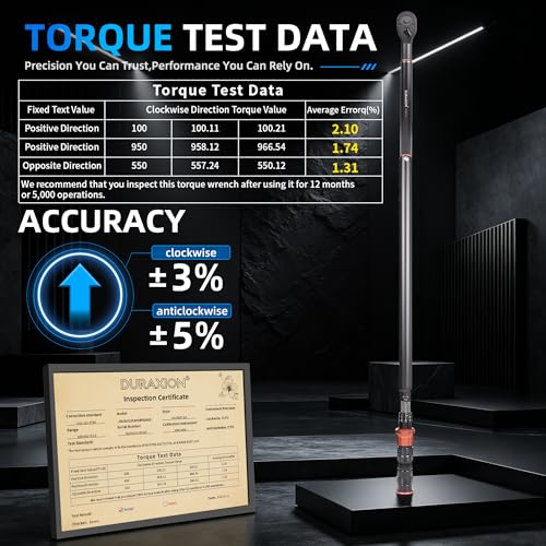 Torque Wrench 3 (3/4" 100-950FT.LB)