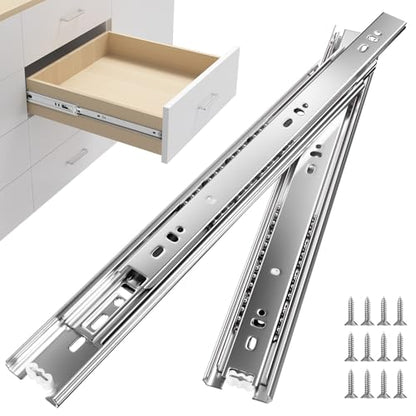 Heavy Duty Drawer Slides Side Mount 100 LB Capacity 10"