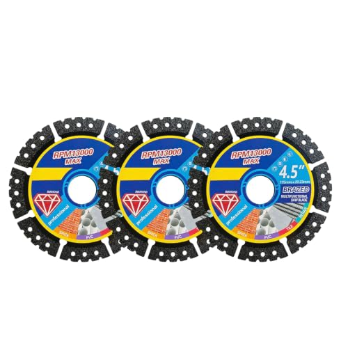 3 Pack 4.5" Diamond Multi