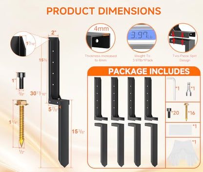 Fence Post Repair Kit