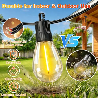 Outdoor String Lights LED Patio