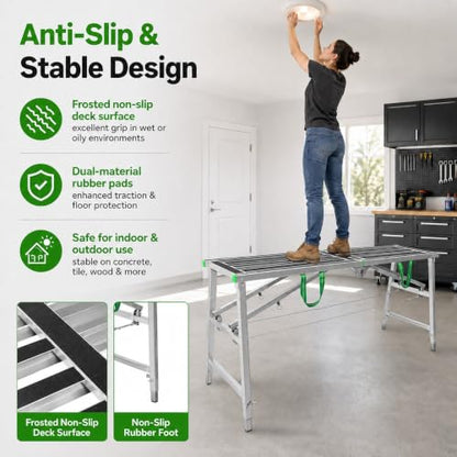Adjustable Work Platform 770LBS