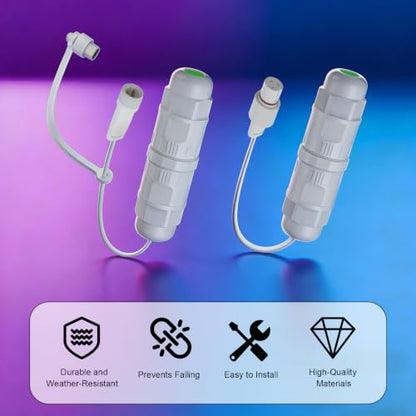 Waterproof Connector for Govee Permanent Outdoor Lights