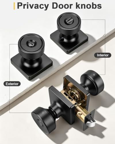 Black Interior Door Knobs