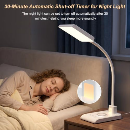 Desk Lamp with Wireless Charger